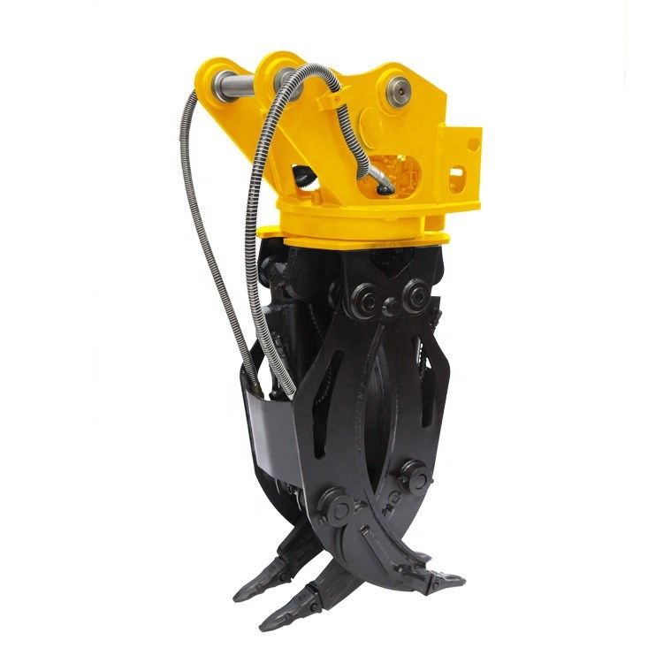 High Quality Excavator Hydraulic Grapple with Attachments Excavator Grapple Bucket