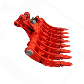 China Supplier Garden Application Long Tilt Rake Bucket for Excavator
