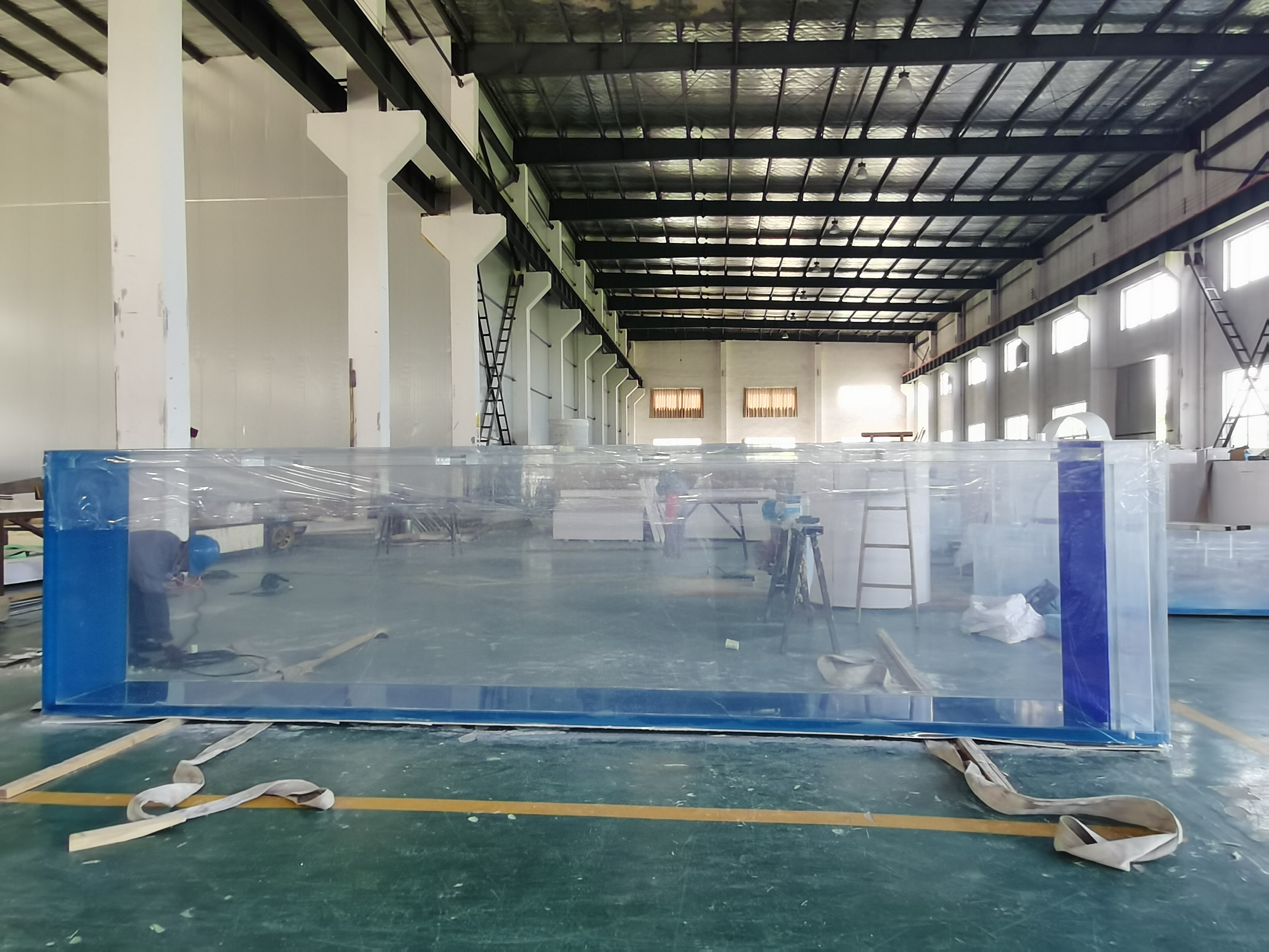 Akryl tilpasset fisketank - fabrikk