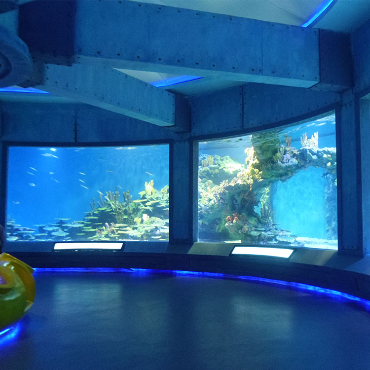 Akryl akvarievindu - produksjon