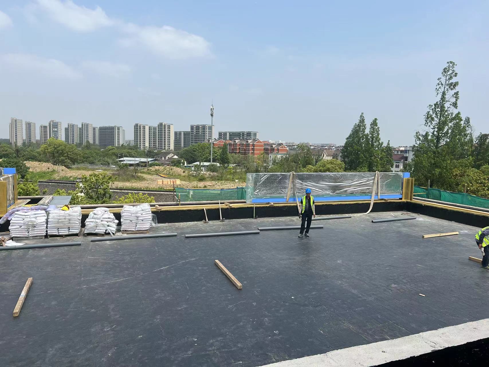 Akrilni bazen - LEYU montaža