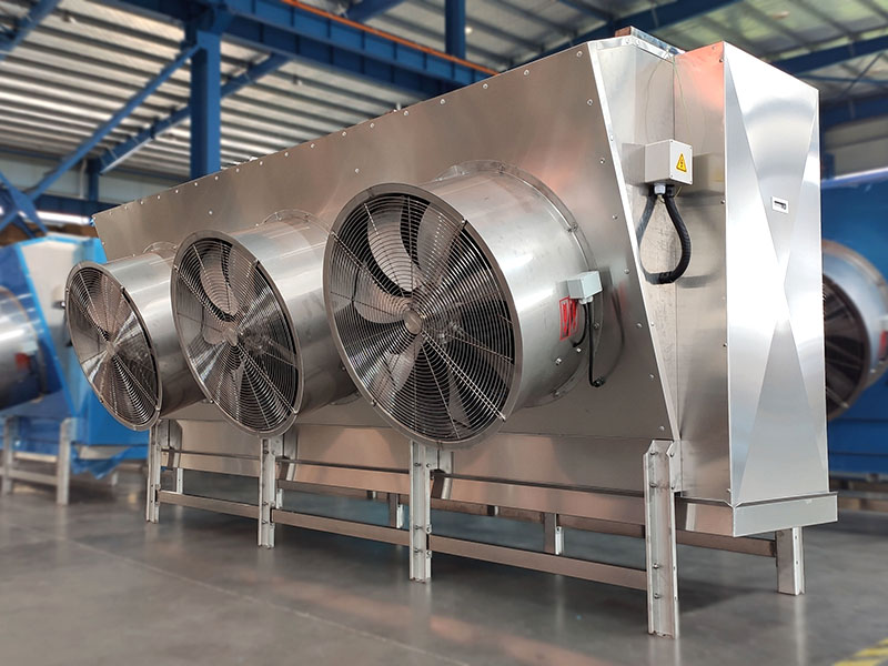 blast freezer Oblique out of the wind TML