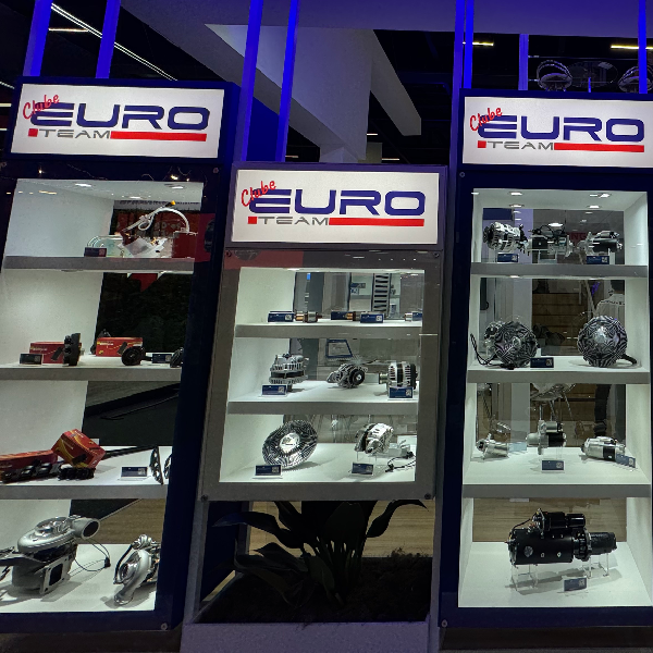 Zone d'exposition de produits robustes