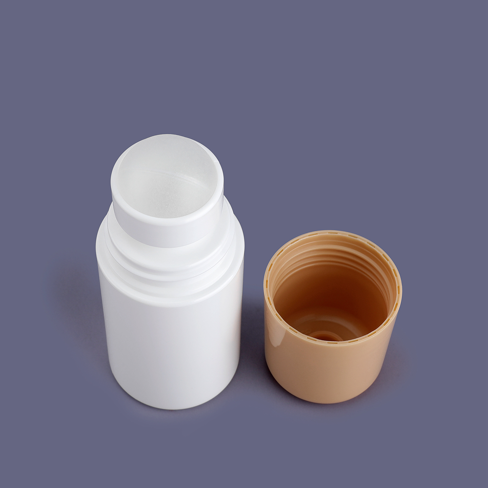 Cosmetic Pp Plastic Roll on Bottle,round Shoulder Roll on Bottle,plastic Roll on Bottle Luxury