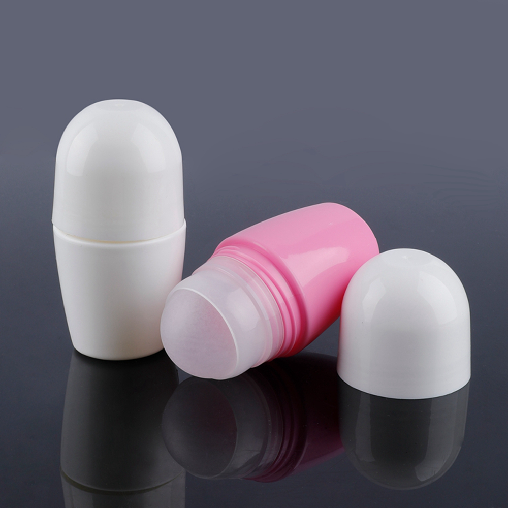 High Quality Custom Plastic Deodorant Container 50ml Roll-on Perfume Bottle,empty Perfume Roller Bottles,perfume Roller Bottles