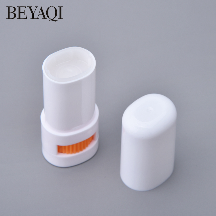 Contenedor De Barra Desodorante Tubo De Lápiz Labial De Torsión Oval De Crema Personalizado Tubo De Contenedor De Lápiz Labial Único De Su Propia Marca