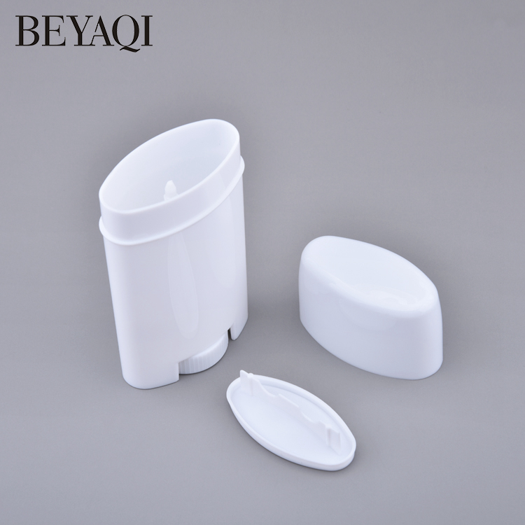 Desodorante De Recubrimiento Rotativo Oval Gel Vacío Contenedor De Desodorante Reutilizable Embalaje De Botella Pegajosa