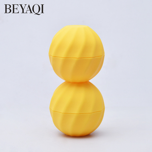 Couleur Personnalisée 7G Vide Sphérique Baume À Lèvres Bouche Tube Rouge Cosmétique Lèvres Cosmétiques Emballage De Récipient En Plastique