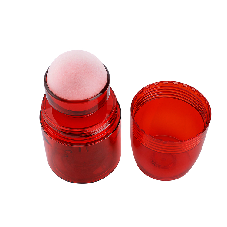 Wholesale red 70ml plastic deodorant roll on PETG essential oil perfume bottle,luxury roll on perfume bottle
