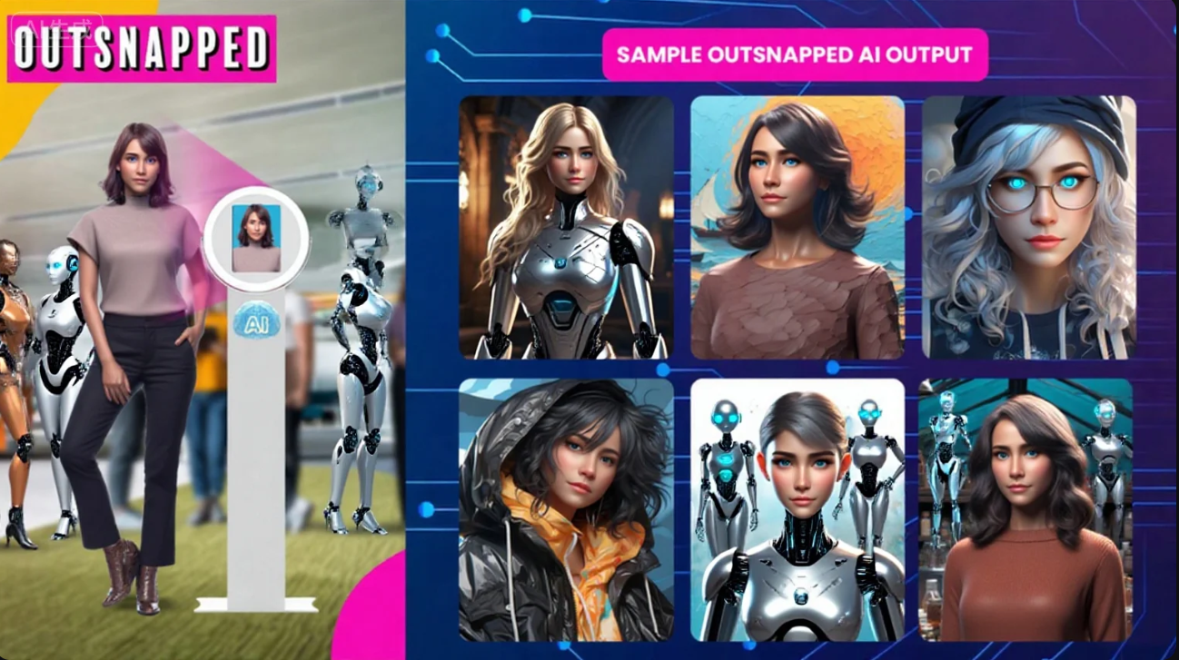 كشك التصوير بالذكاء الاصطناعي