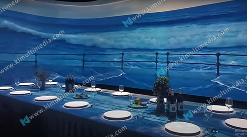 رسم خرائط ثلاثية الأبعاد للمطعم