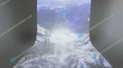 برنامج رسم خرائط جهاز عرض الفيديو على الجدران والأرضيات