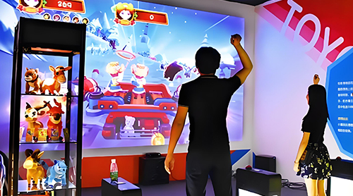 KINECT Games with cartoon style