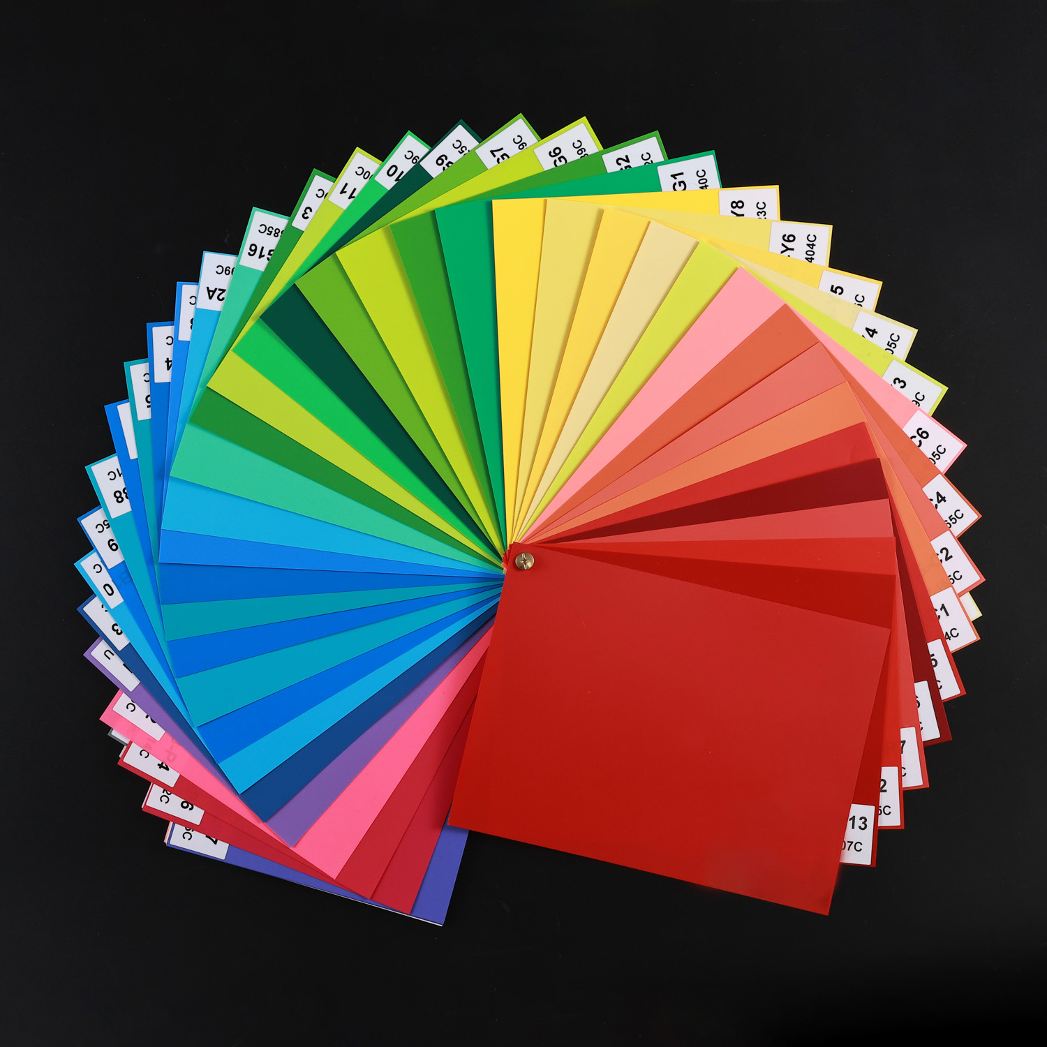 สีที่กำหนดเองแผ่นแกน PVC / PC สีเต็มรูปแบบ