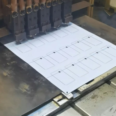 PVC 인레이 시트 레이아웃