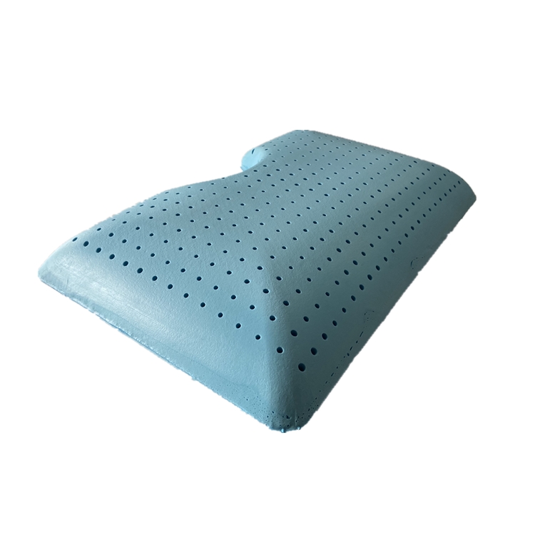 New Style Gel Pillow Blue Memory Foam Cooling Gel Pillow Cooling Gel Memory Foam Pillow