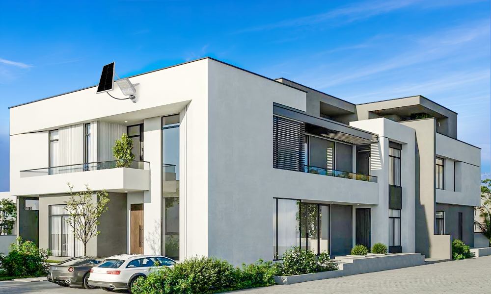 Солнечный прожектор с камерой user1