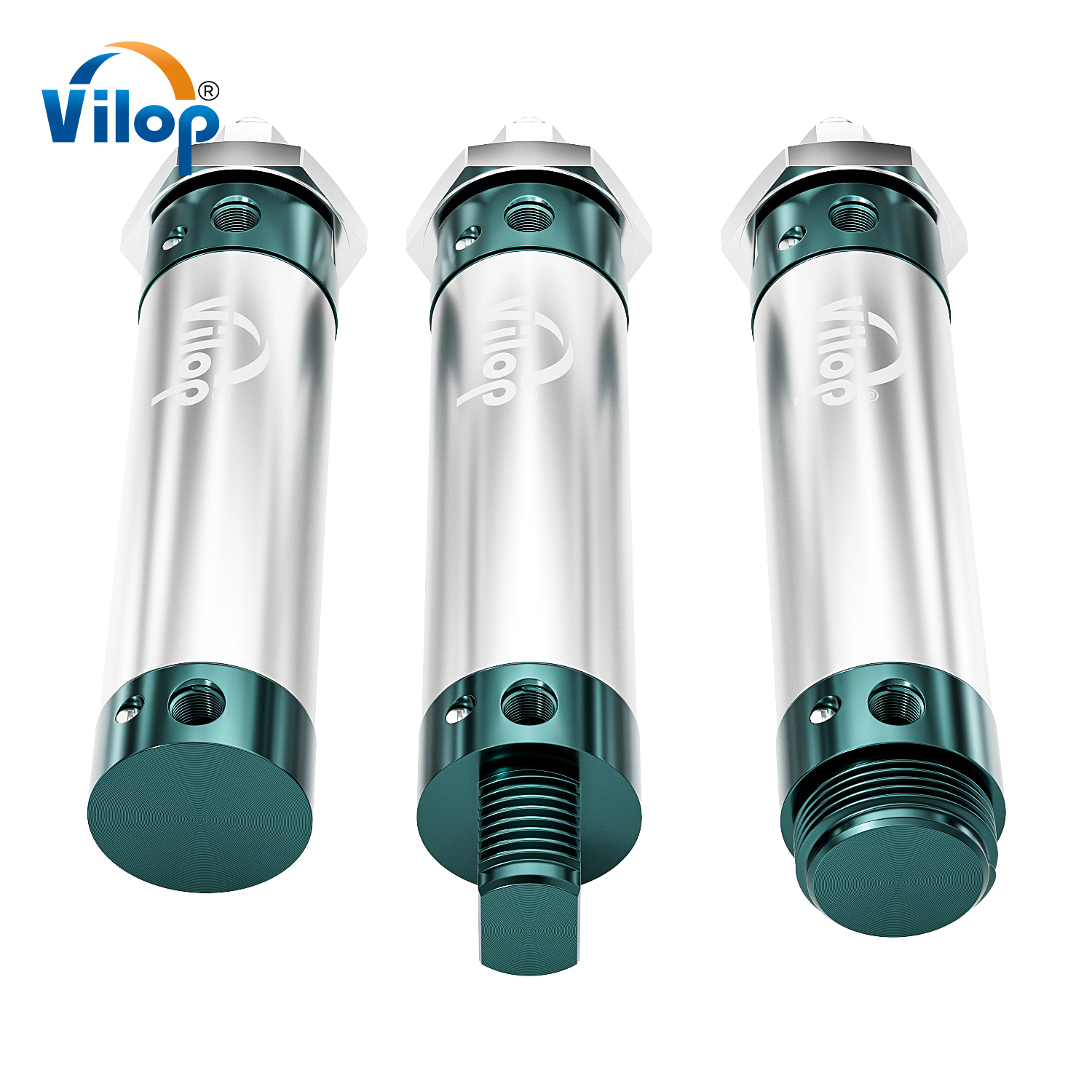 MALC Series Mini Pneumatic Cylinder Aluminum Alloy Double Acting Pneumatic Linear Actuator Pneumatic Parts
