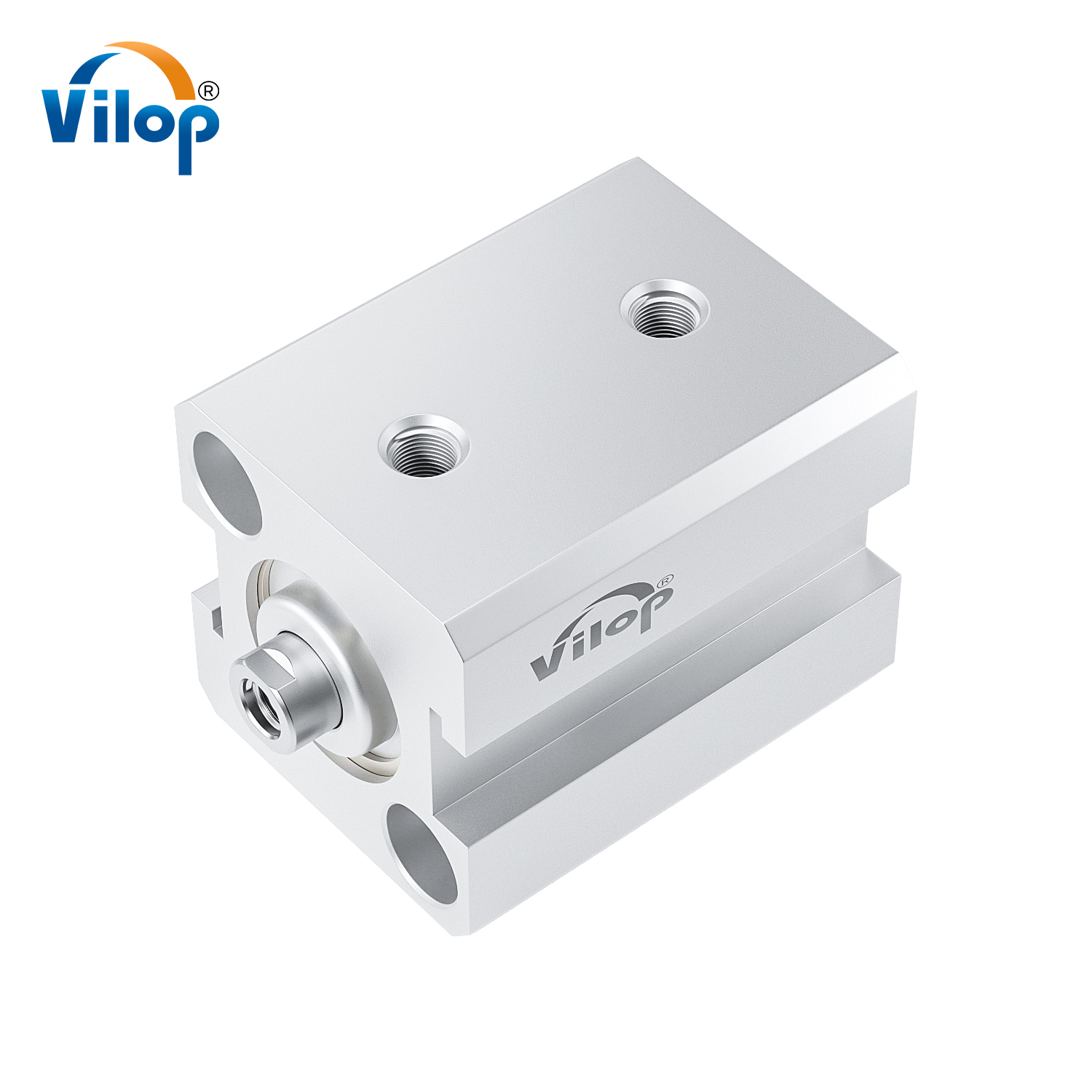 SDA/SDAJ Series Compact Pneumatic Linear Actuator Long Stroke Cylinder Stainless Steel Parts for Air Working Medium