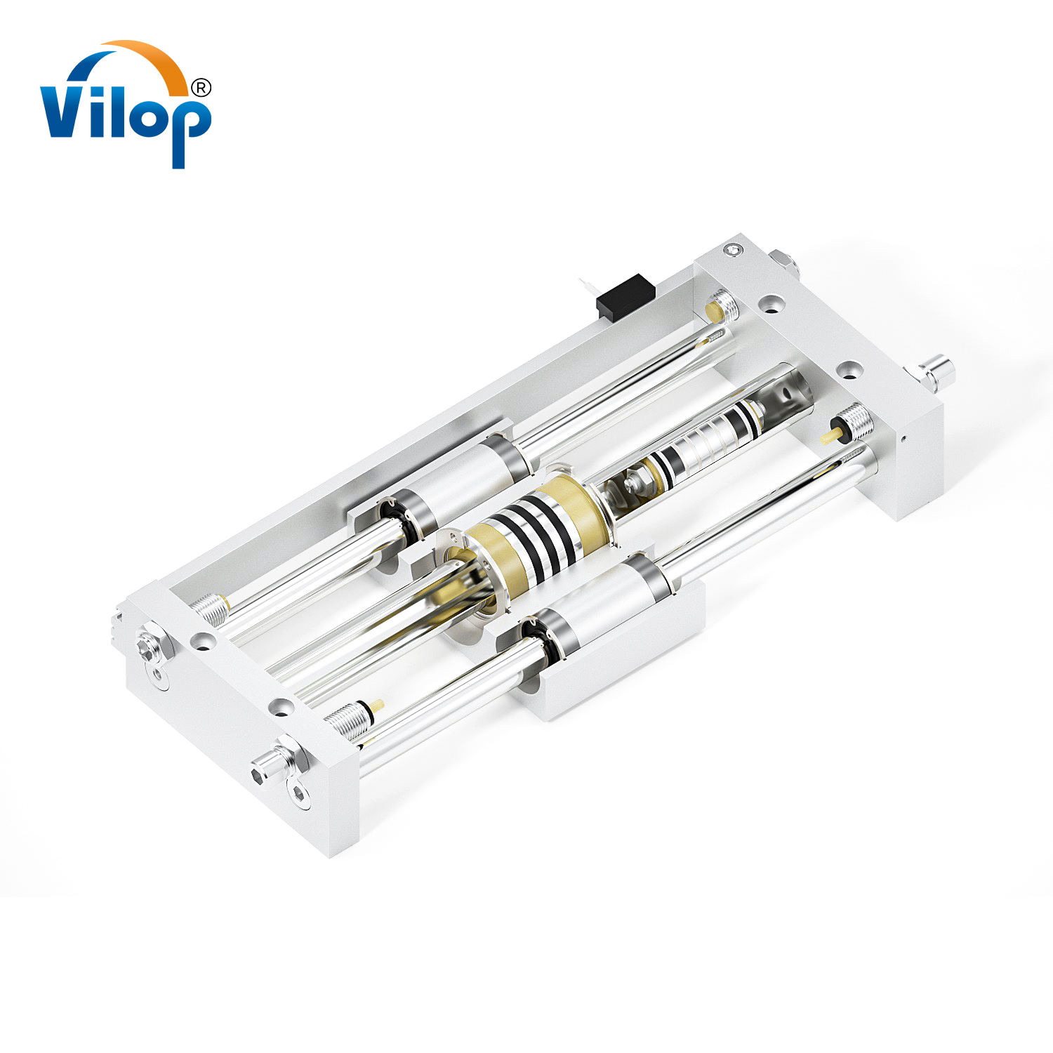 CY1L rodless cylinder magnetic coupling CYD1L10/15/20/25/40-100 * 300 pneumatic slide table long stroke