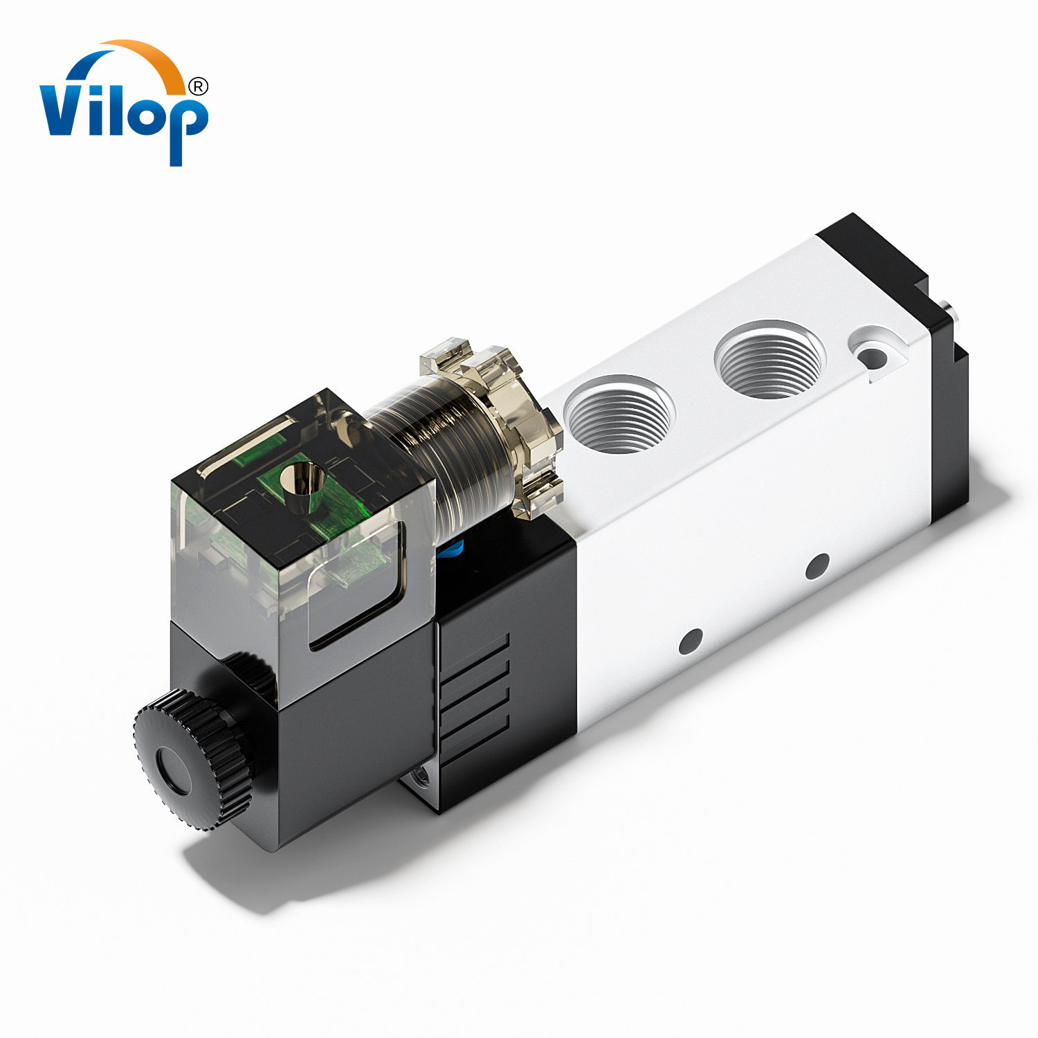 4V100 Series Solenoid Valve, Air Piloted Valve