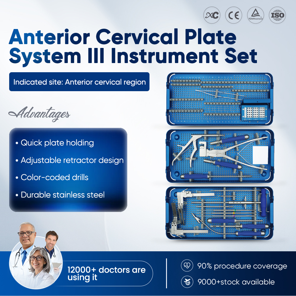 Set instrumenata Sistem prednjih cervikalnih ploča III - Kupite proizvod na XC Medico