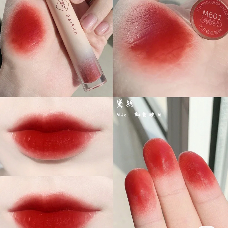 Bán buôn Nhãn hiệu riêng Không thấm nước Dưỡng ẩm ngay lập tức Son bóng gợi cảm 