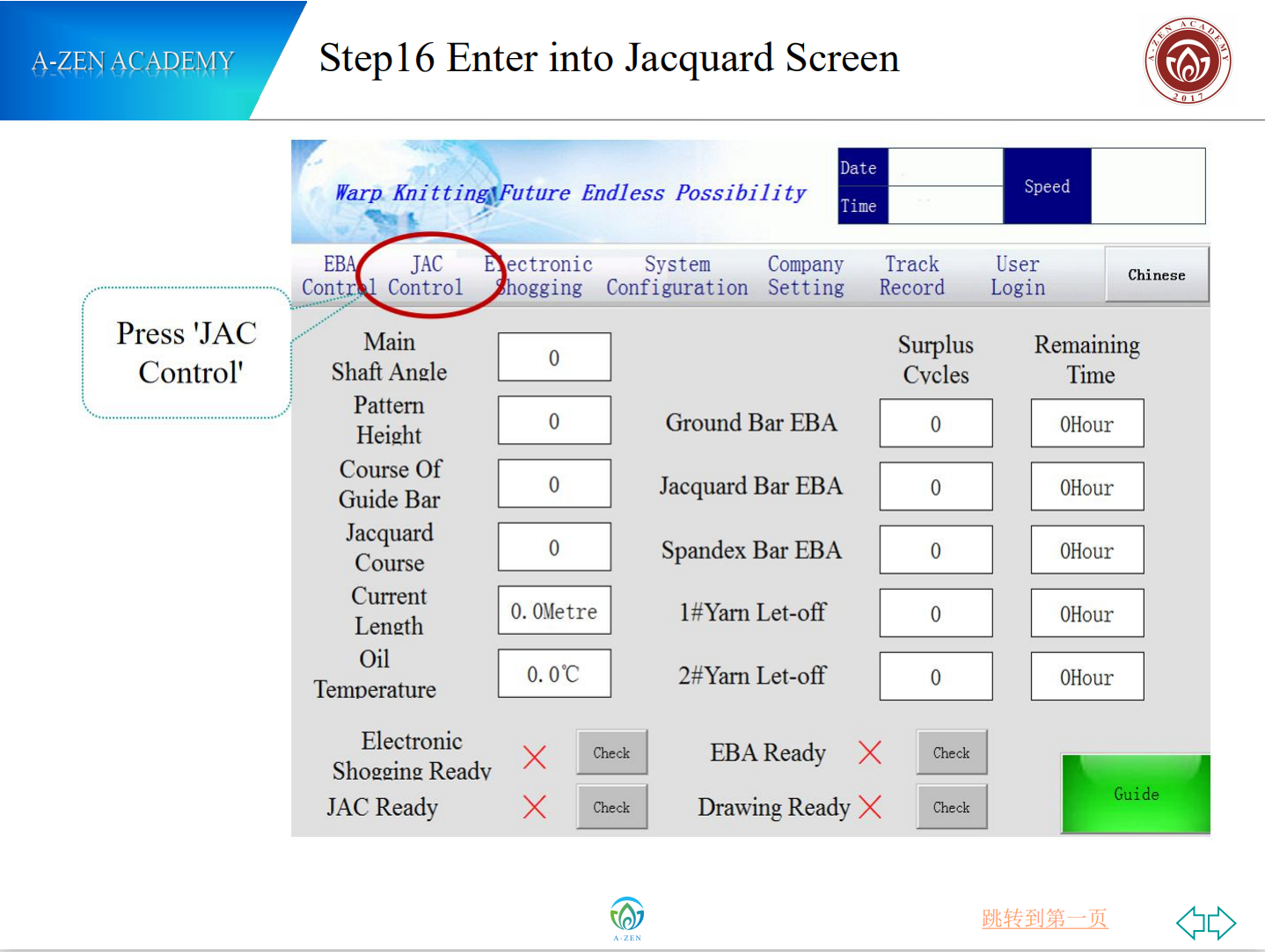 Osnovn&iacute; pletac&iacute; stroje