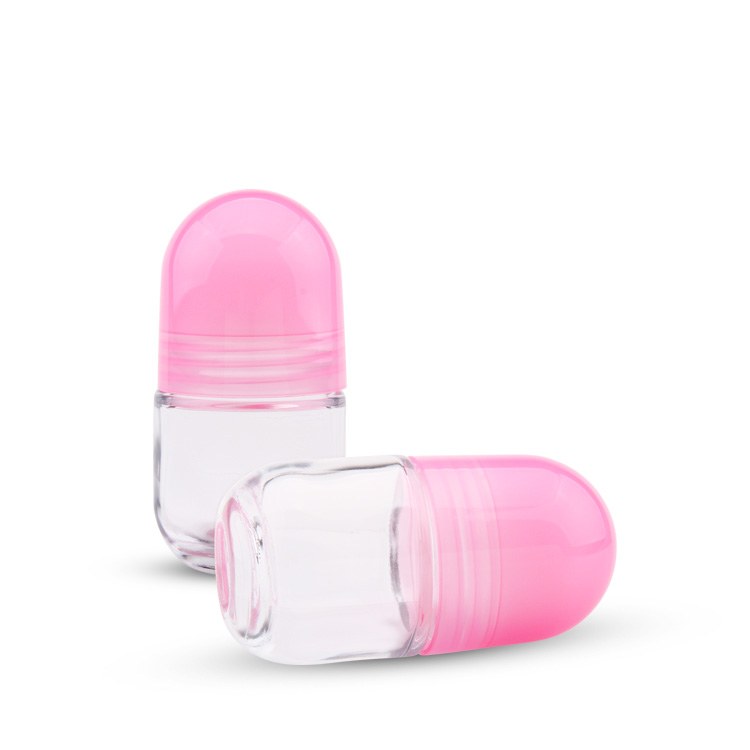 Профессиональный косметический пакет оптом Deo Roller Ball Private Label 50 мл стеклянный рулон на бутылке