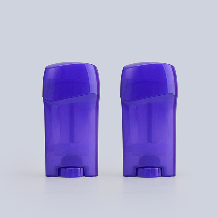 Nouveau Personnalisé PP Parfum Désodorisant Bouteille 40g 65G Anti - Transpiration Hommes Femmes Plastique Solide Désodorisant Bar Bouteille