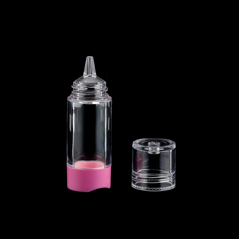 OEM Vegano 5g Vazio Cosmético Plástico Emulsão Líquido Hidratante Líquido Fundação Concealer BB Protetor Solar Vermelho Garrafa