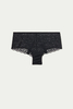 Recycl&eacute;iert Black Sp&euml;tzekleeder Fra Panties