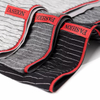 Boxer curts d'home de ratlles de teixit