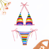 Bikini cu imprimeu Wave
