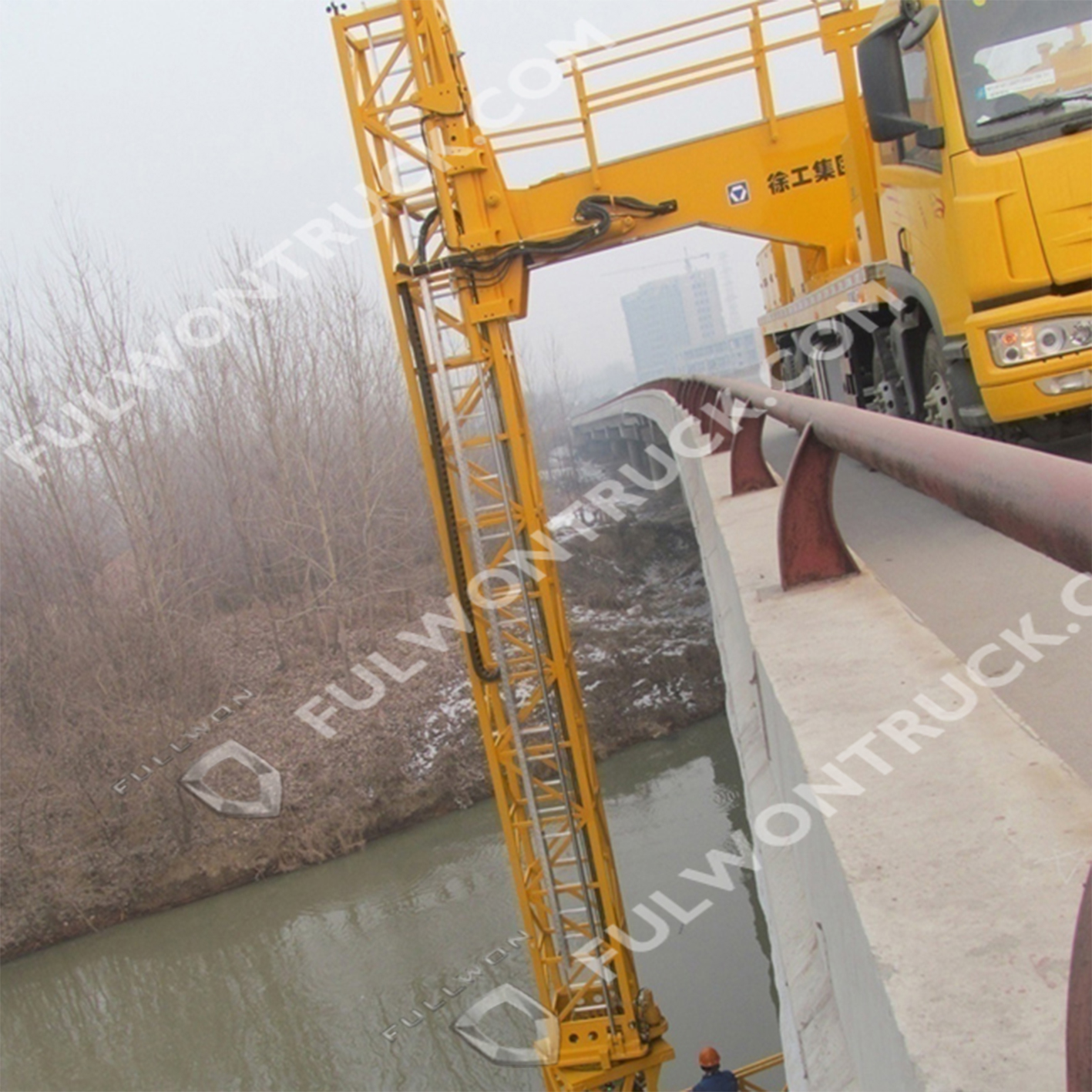 Fullwon XCMG Bridge-detection Vehicle XZJ5312JQJC4