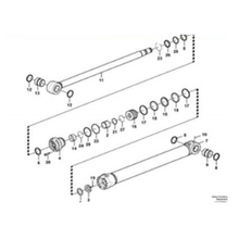 Fullwon ORIGINAL Volvo EC380D Boom Cylinder
