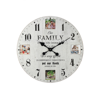 Nice Quality Direct Factory Price Vintage Style Antique Wooden Pendulum Wall Clock