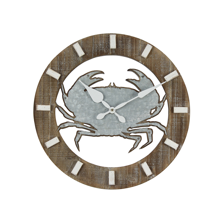 New Fashion Style Wooden Wall Clock Modern Design Modern Decorative Antique Wall Clock