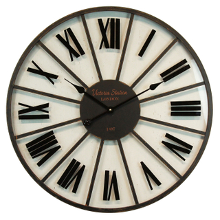 Time Sense Retro Premium Brand Roman Numeric Wall Clock