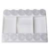 12 Well Rectangular Plastic Palette With 12 Cups