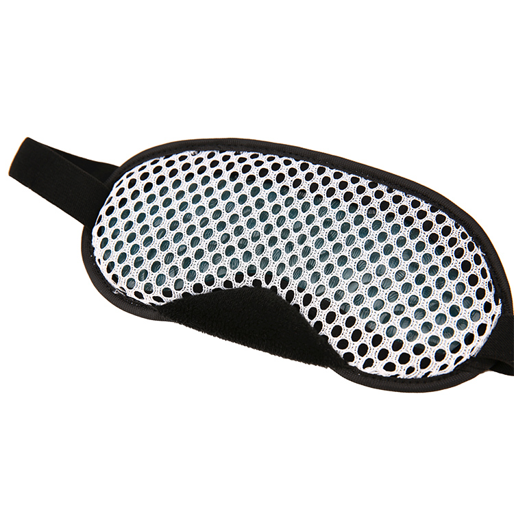 Sleep Black Elastic Breathable Gel Eyemask 