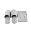 16302 Cotton Fabric Foldable Slippers