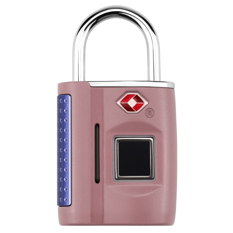 16338 Outdoor Security Portable Smart Fingerprint Padlock TSA Fingerprint Lock for Luggage 