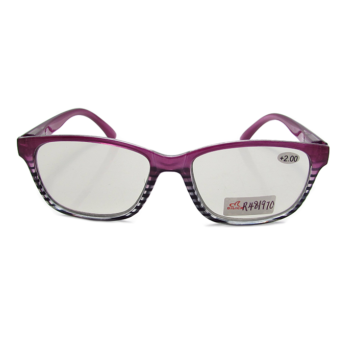 The latest purple lady's photochromic reading glasses