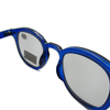 Dark blue bifocal reading glasses