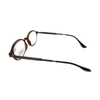 Unisex round eyewear for reading plastic frame with metal temple