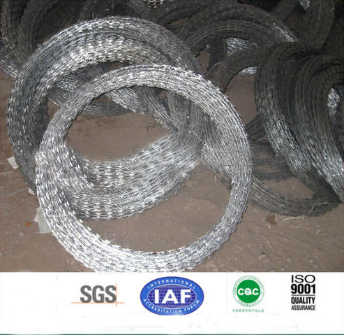 CBT65 BTO22 CBT60 Concertina Coil Fencing