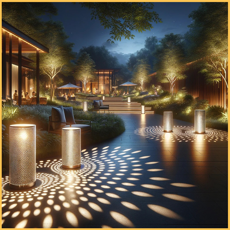 Perforated Metals Illuminate Modern Lighting Design with Elegance and Efficiency