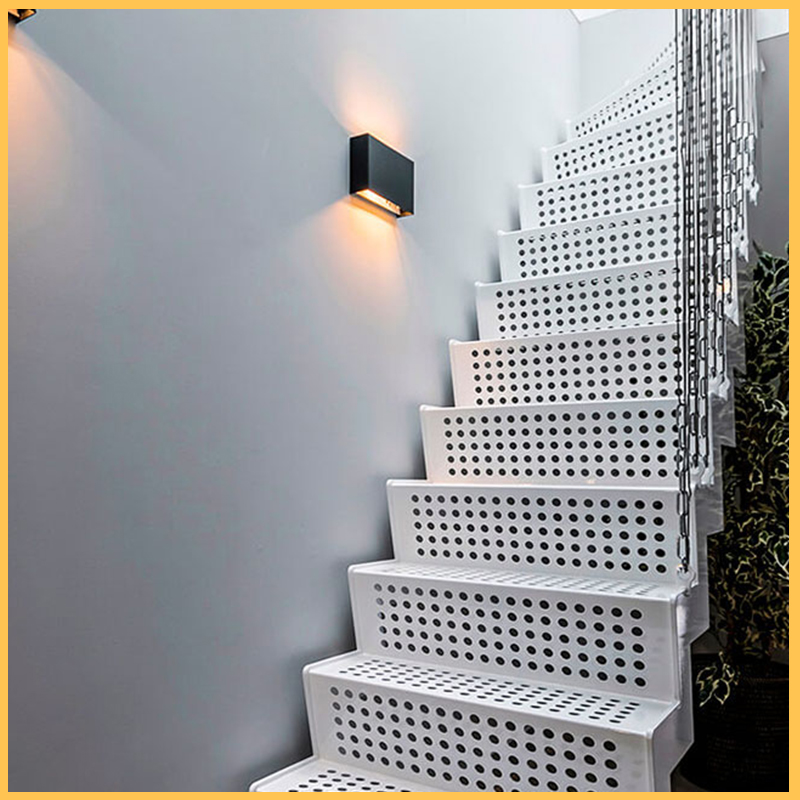 Steel Perforated Stair