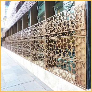 Cladding & Facades & Metal Wall Art Panels & Aluminum Sunshades